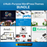 6 Multi-Purpose WordPress Themes - BUNDLE